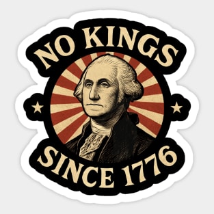No-Kings-In-America Sticker